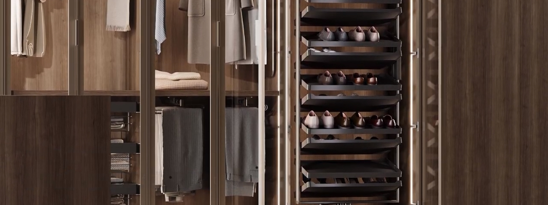 Avril 2026 - Range-chaussures : tiroir, coulissant, pivotant - guide complet pour votre dressing