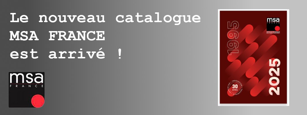 Juillet 2025 - MSA France dévoile son catalogue 2025 : design, innovation et excellence technique !