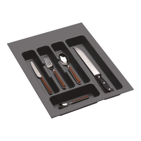 Range-couverts Anthracite pour caisson de 400 mm Range-couverts Anthracite pour caisson de 400 mm
