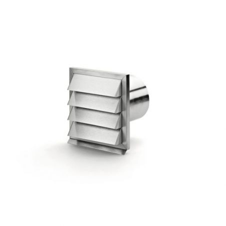 Grille extérieure inox avec...