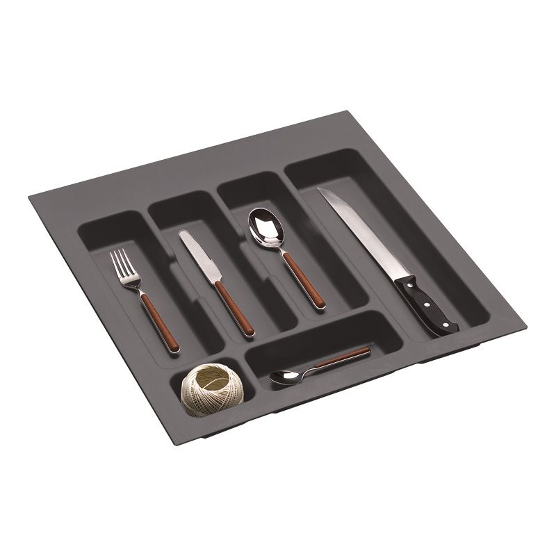 Range-couverts Anthracite pour caisson de 500 mm