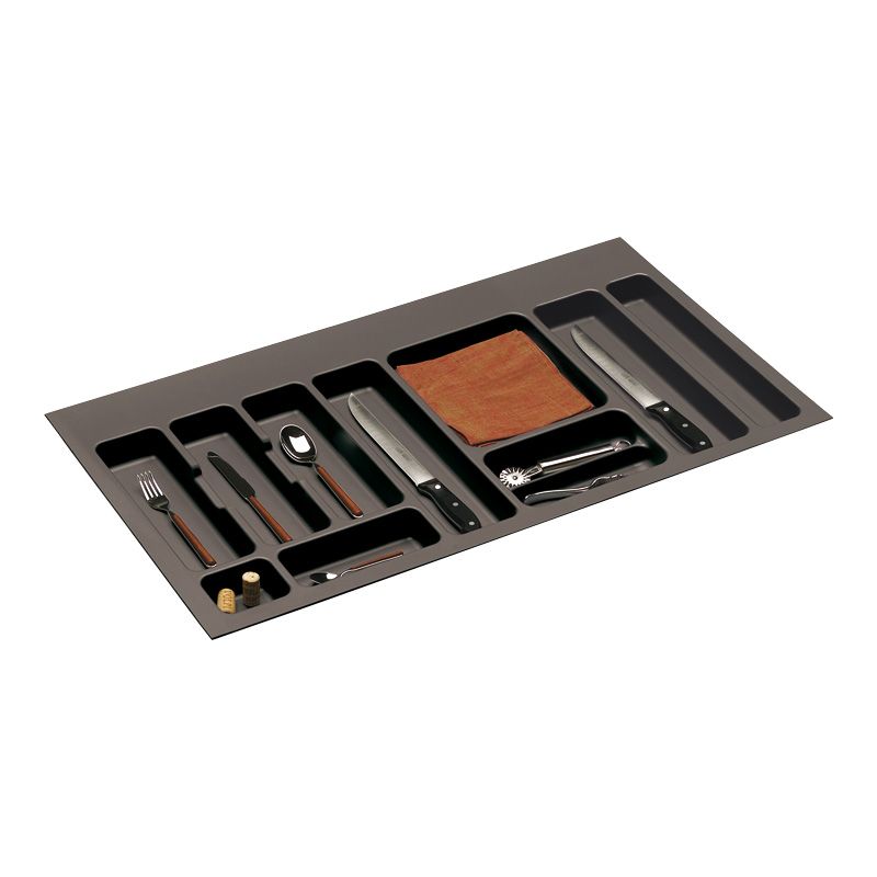 Range-couverts Anthracite pour caisson de 1000 mm