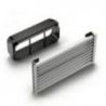 Kit de ventilation Compair® Prime Flow 150, Grille d'aération couleur acier inox Kit de ventilation Compair® Prime Flow 150, Grille d'aération couleur acier inox