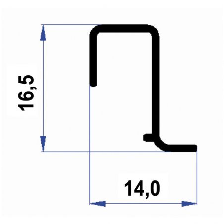 Grille d'habillage pour four ou frigo