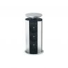 Borne multiprise escamotable 3 prises Borne multiprise escamotable 3 prises