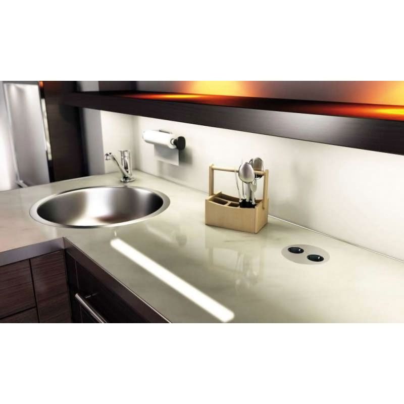 Borne Twist Inox 2 prises