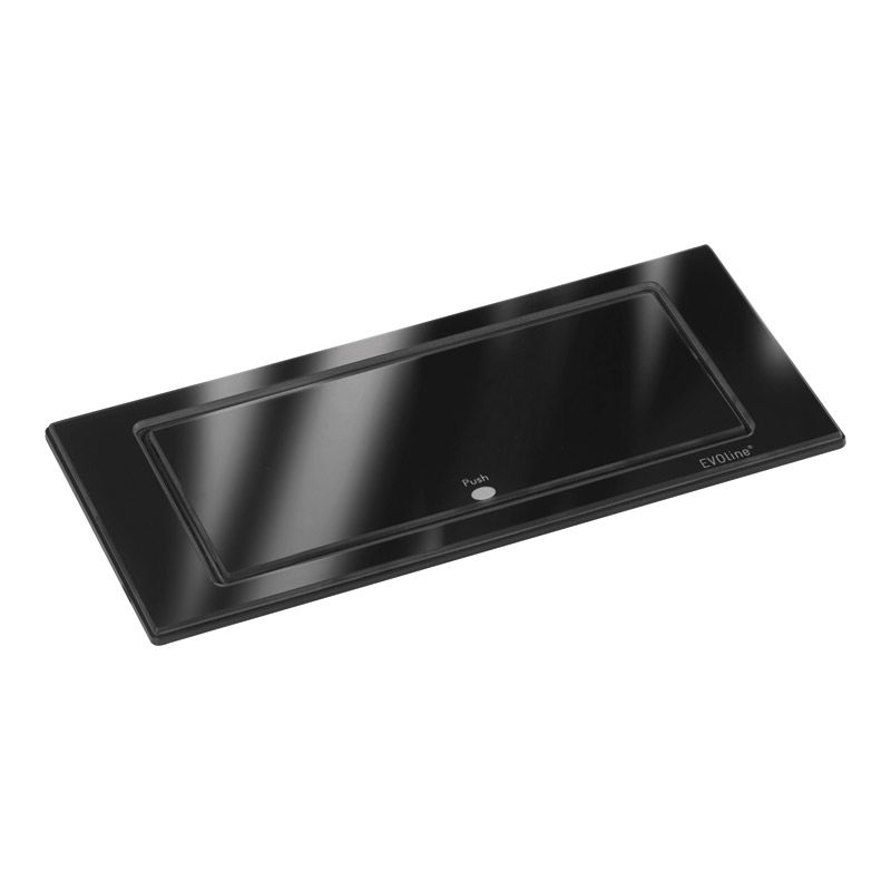 Bloc prises rotatif Noir mat 2 prises + 1 USB