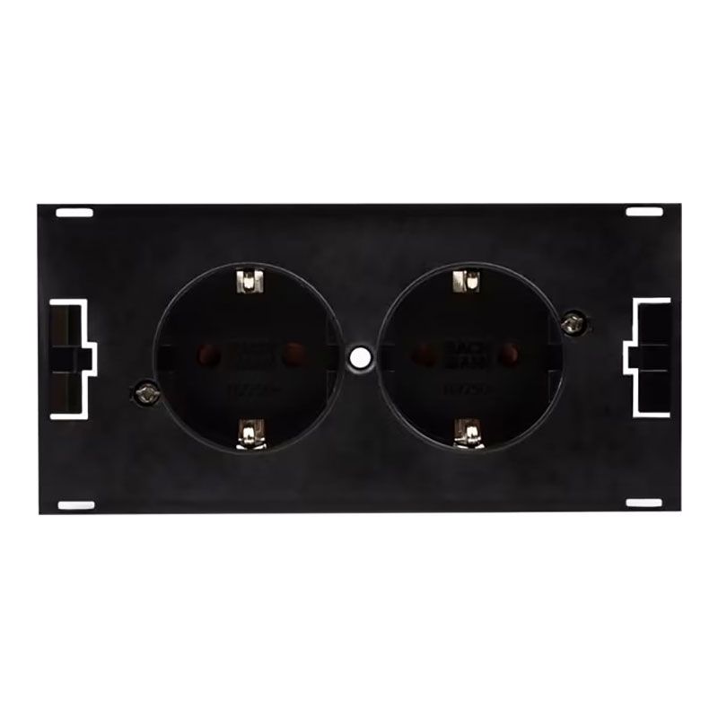 Bloc prise encastrable Due 2 prises