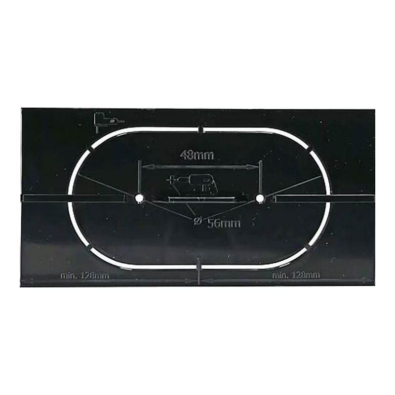 Bloc prise encastrable Due 2 prises