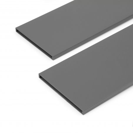 Lot de séparateurs pour intérieur de tiroirs Vertex et Concept pour caisson de 900 mm, Gris anthracite Lot de séparateurs pour intérieur de tiroirs Vertex et Concept pour caisson de 900 mm, Gris anthracite