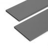 Lot de séparateurs pour intérieur de tiroirs Vertex et Concept pour caisson de 900 mm, Gris anthracite Lot de séparateurs pour intérieur de tiroirs Vertex et Concept pour caisson de 900 mm, Gris anthracite