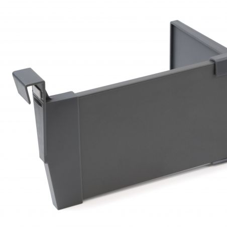 Lot de séparateurs pour intérieur de tiroirs Vertex et Concept pour caisson de 900 mm, Gris anthracite Lot de séparateurs pour intérieur de tiroirs Vertex et Concept pour caisson de 900 mm, Gris anthracite