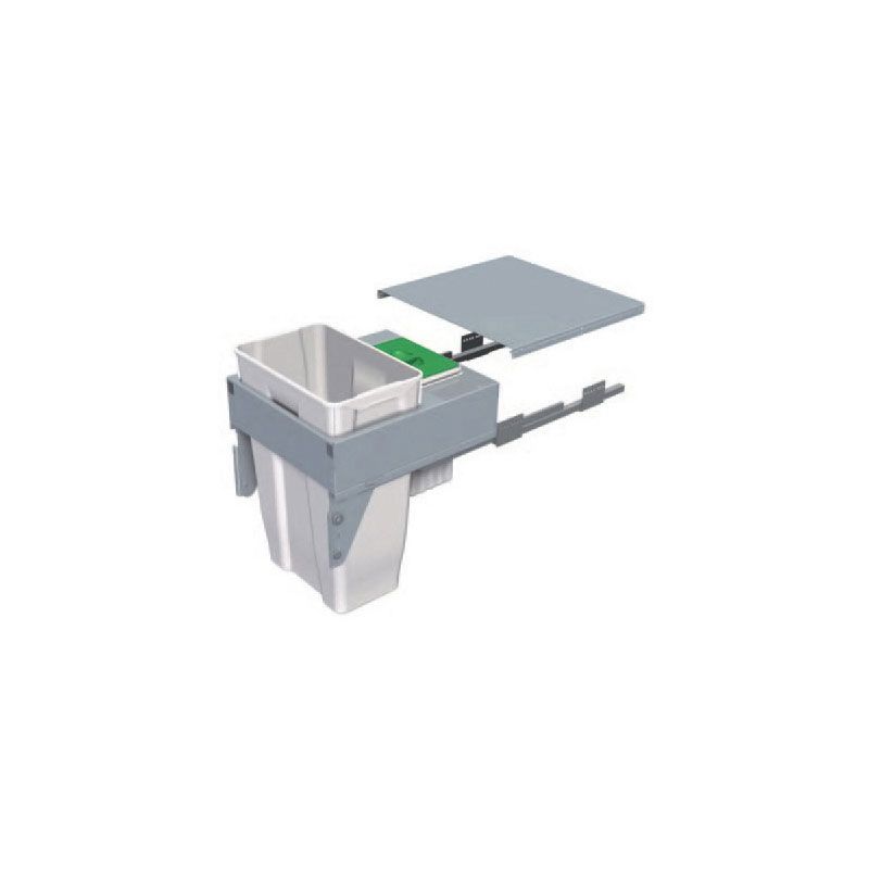 Poubelle coulissante suspendue 37,5L 2 bacs Poubelle coulissante suspendue 37,5L 2 bacs