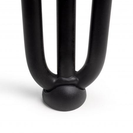 Lot de 4 pieds Hairpin 3 barres pour table, hauteur 710 mm, Noir Lot de 4 pieds Hairpin 3 barres pour table, hauteur 710 mm, Noir