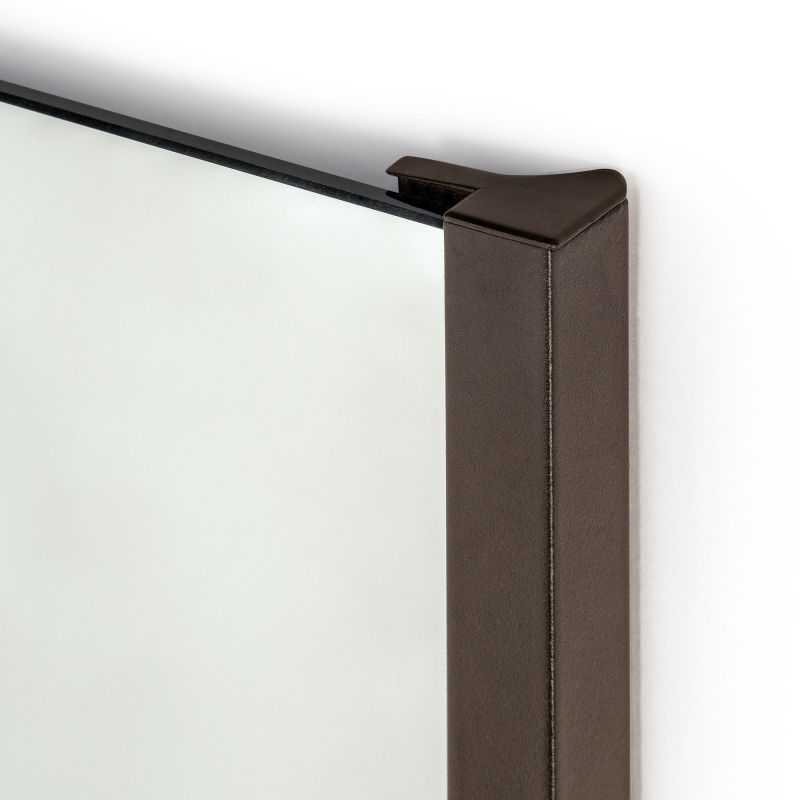Miroir extractible pour intérieur d'armoire, Moka