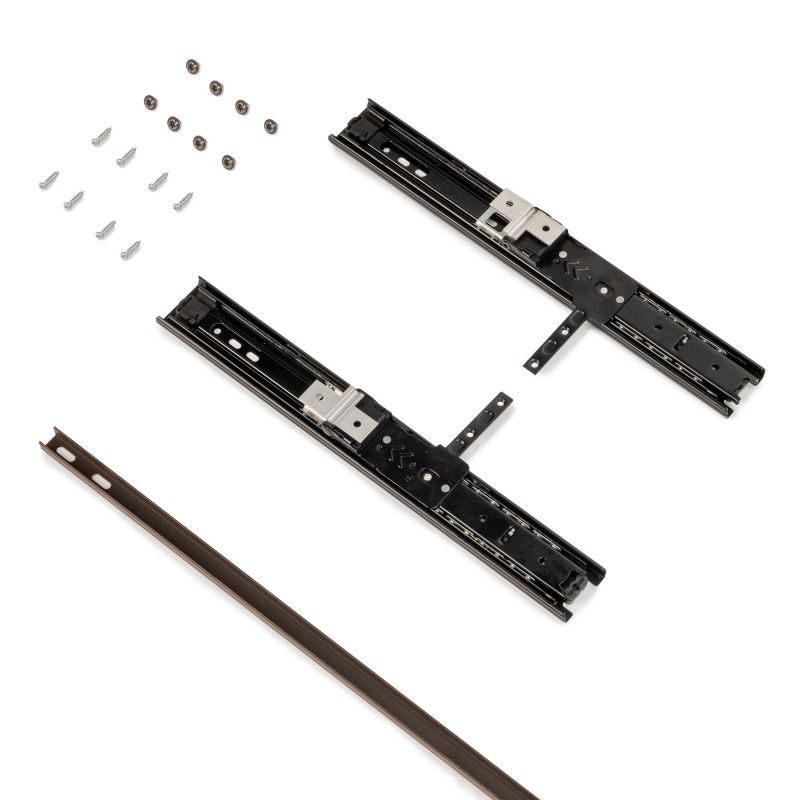 Miroir extractible pour intérieur d'armoire, Moka