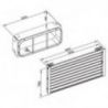 Grille d'aération pour système Compair® Prime Flow 150, Grille d'aération noir mat Grille d'aération pour système Compair® Prime Flow 150, Grille d'aération noir mat