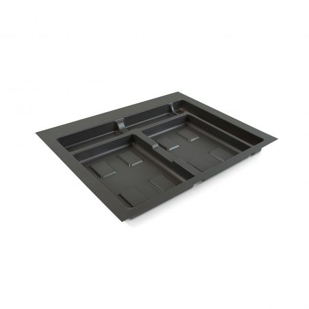 Base Recycle pour poubelles de tiroir, 2 emplacements, Gris anthracite