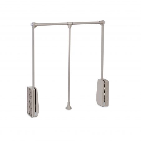 Penderie rabattable Hang pour armoire de largeur 450 à 600 mm, Gris Penderie rabattable Hang pour armoire de largeur 450 à 600 mm, Gris