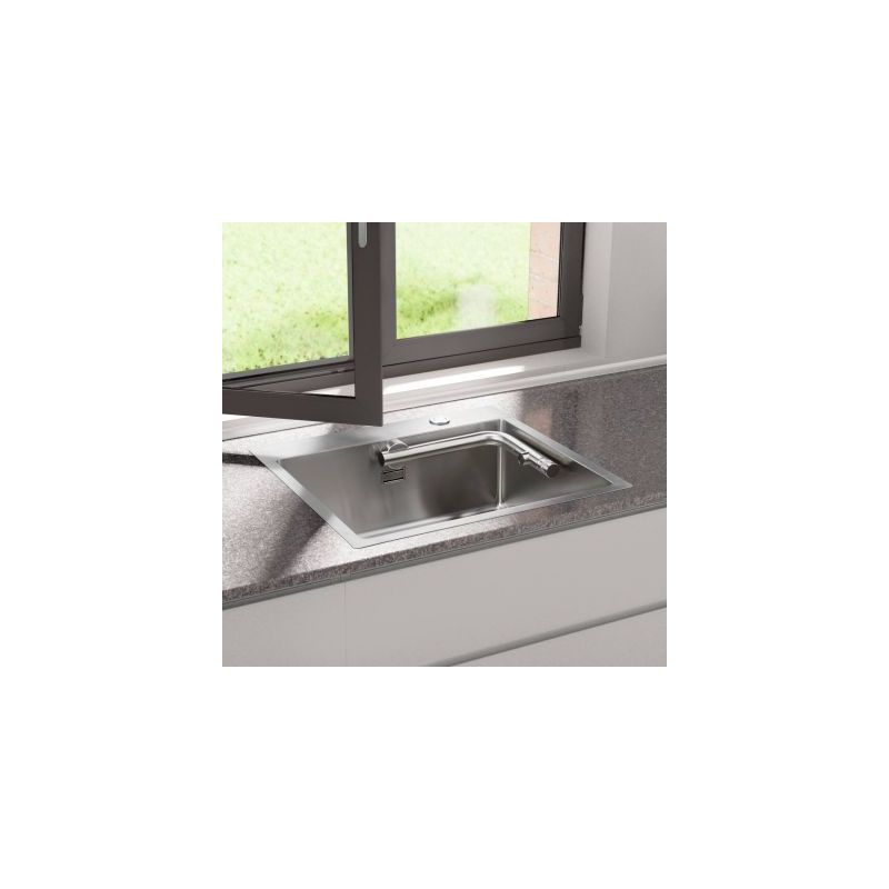 Corno Turno 60, Lot Evier encastrable et robinetterie Turno