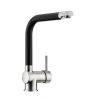 Singoli 600 - Lot Bac à encastrer par le bas, granite nero et mitigeur Drive 1S, acier inox/noir Singoli 600 - Lot Bac à encastrer par le bas, granite nero et mitigeur Drive 1S, acier inox/noir