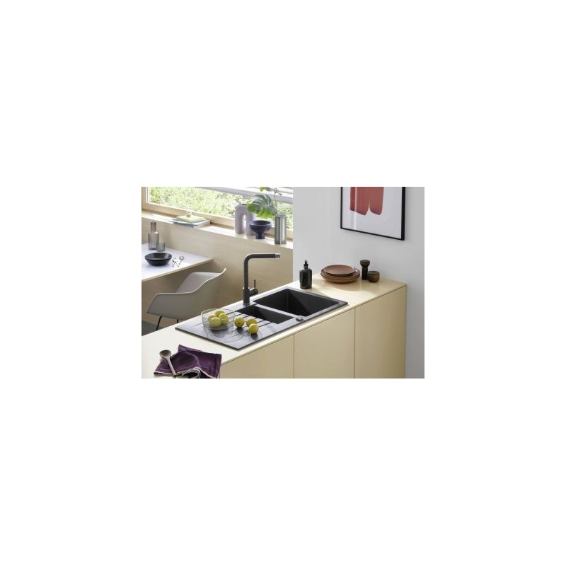 Angola 150, Evier encastrable, granite lava