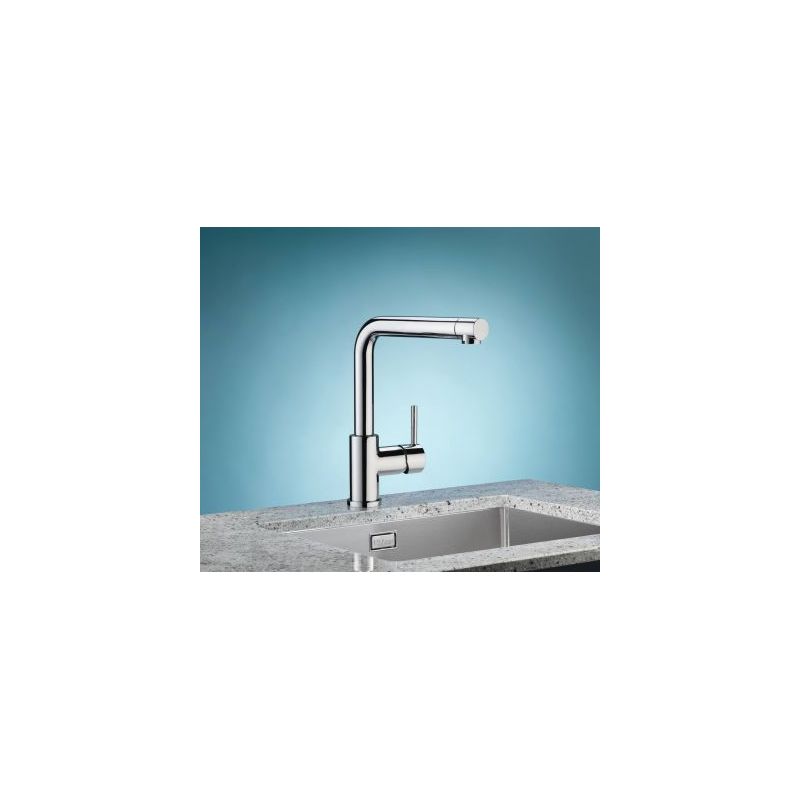 Lot Corno Basso PR3, Evier encastrable avec robinetterie Arco 1