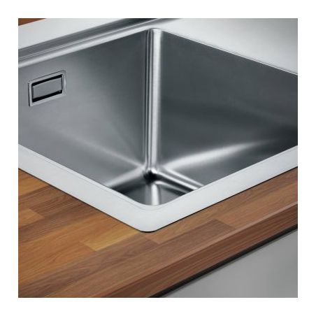 Corno Ora, Evier encastrable bac à gauche, acier inox Corno Ora, Evier encastrable bac à gauche, acier inox