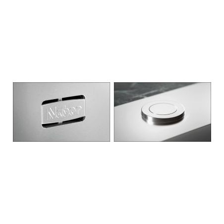 Corno Piu PFU4, Evier encastrable, acier inox Corno Piu PFU4, Evier encastrable, acier inox