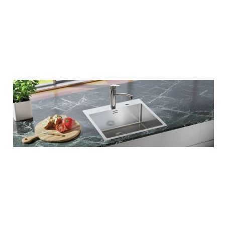 Lot Corno Piu PR4, Evier encastrable avec robinetterie Fuoco 1 Lot Corno Piu PR4, Evier encastrable avec robinetterie Fuoco 1