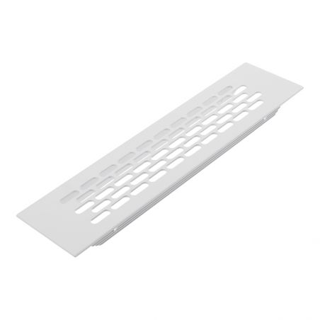 Grille d'aération aluminium, Blanc Grille d'aération aluminium, Blanc