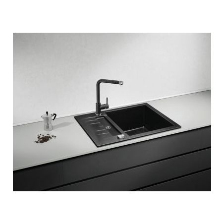 Corto 615, Evier encastrable, granite nero Corto 615, Evier encastrable, granite nero