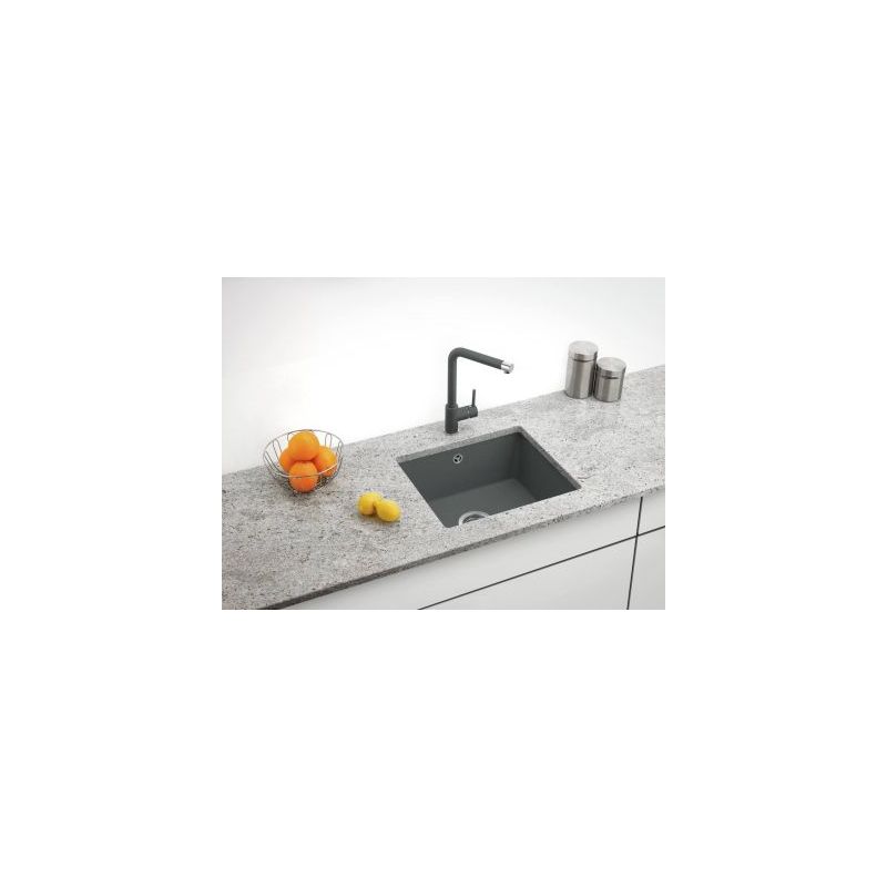 Singoli 600, Evier encastrable, granite lava