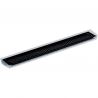 Grille d'aération aluminium, 550 x 70 mm, Noir Grille d'aération aluminium, 550 x 70 mm, Noir