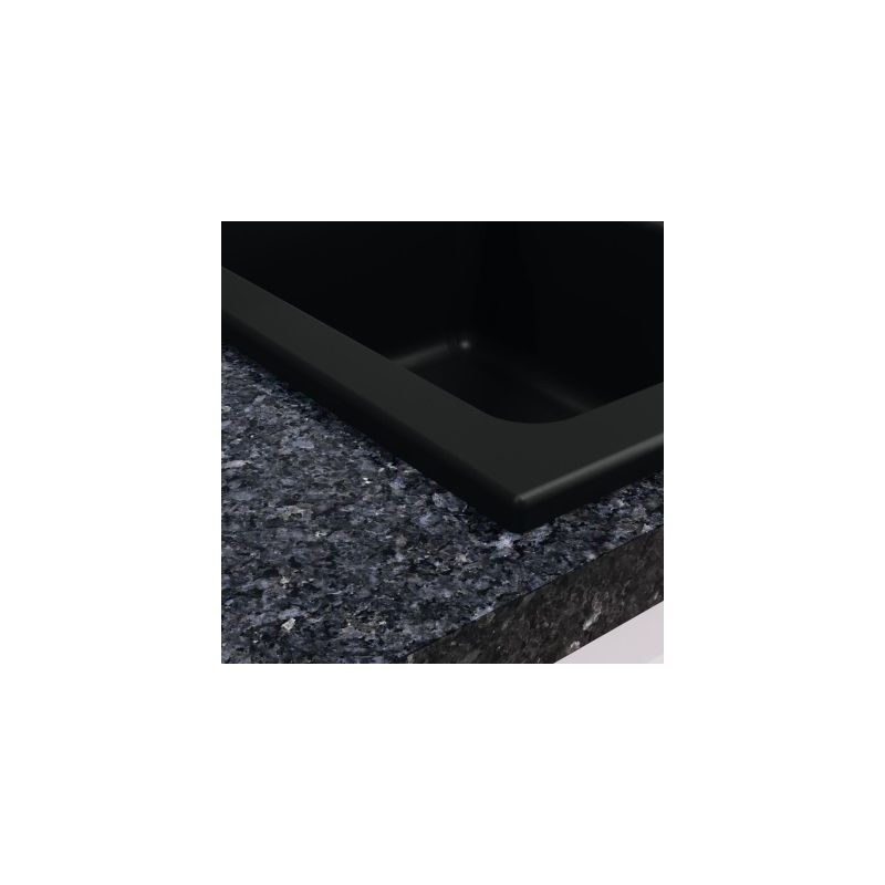 LineUP 1E, Evier encastrable, Nero