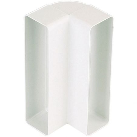 Coude vertical rectangulaire PVC Coude vertical rectangulaire PVC