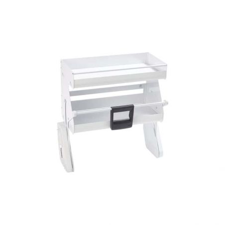 Etagère escamotable Imove 2 niveaux pour caisson de 600mm, Blanc Etagère escamotable Imove 2 niveaux pour caisson de 600mm, Blanc