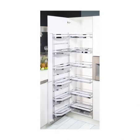 Armoire coulissante et pivotante Tandem 2 Arena Style pour caisson de 600mm, Blanc Armoire coulissante et pivotante Tandem 2 Arena Style pour caisson de 600mm, Blanc