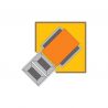 Poubelle d'angle pivotante et coulissante 32L 2 bacs Poubelle d'angle pivotante et coulissante 32L 2 bacs