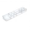 Kit de 10 organisateurs Cube pour tiroirs, Plastique, Transparent Kit de 10 organisateurs Cube pour tiroirs, Plastique, Transparent