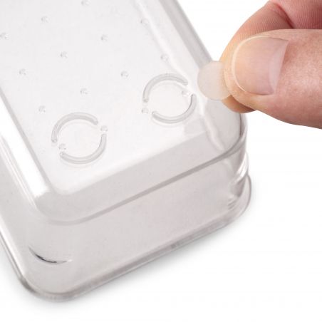 Kit de 10 organisateurs Cube pour tiroirs, Plastique, Transparent Kit de 10 organisateurs Cube pour tiroirs, Plastique, Transparent
