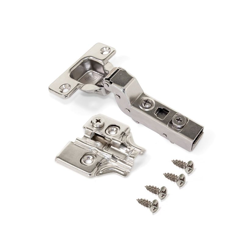 Lot de 20 charnières X91N pour montage rentrant, Hauteur 0, Nickelé