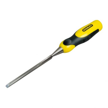 Ciseau à bois manche bi matière, Largeur lame 6mm Ciseau à bois manche bi matière, Largeur lame 6mm