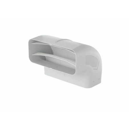 Kit de ventilation Compair® Prime Flow 150, Grille d'aération couleur acier inox Kit de ventilation Compair® Prime Flow 150, Grille d'aération couleur acier inox