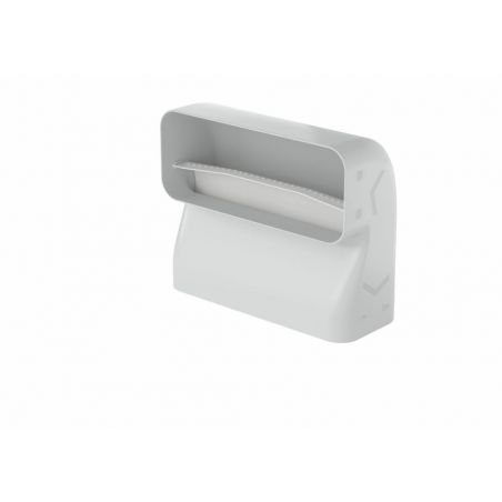 Kit de ventilation Compair® Prime Flow 150, Grille d'aération couleur acier inox Kit de ventilation Compair® Prime Flow 150, Grille d'aération couleur acier inox