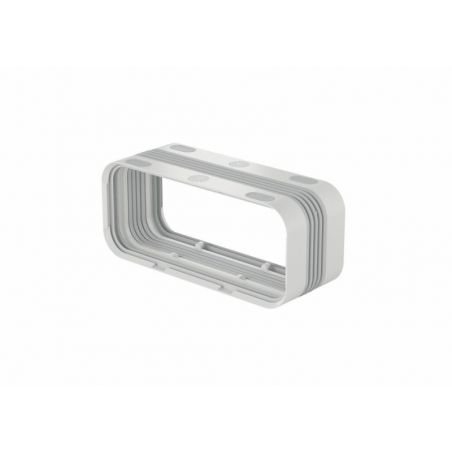 Kit de ventilation Compair® Prime Flow 150, Grille d'aération couleur acier inox Kit de ventilation Compair® Prime Flow 150, Grille d'aération couleur acier inox