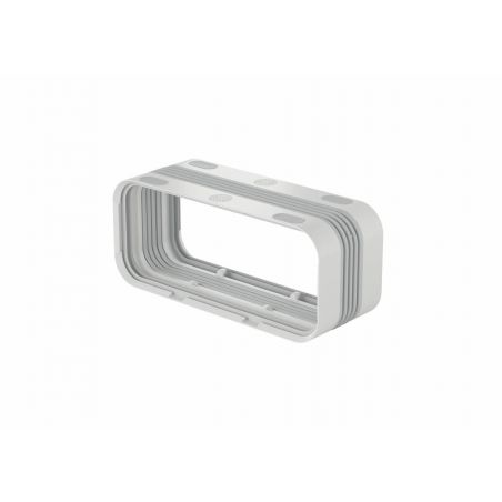 Kit de ventilation Compair® Prime Flow 150, Grille d'aération couleur noir mat