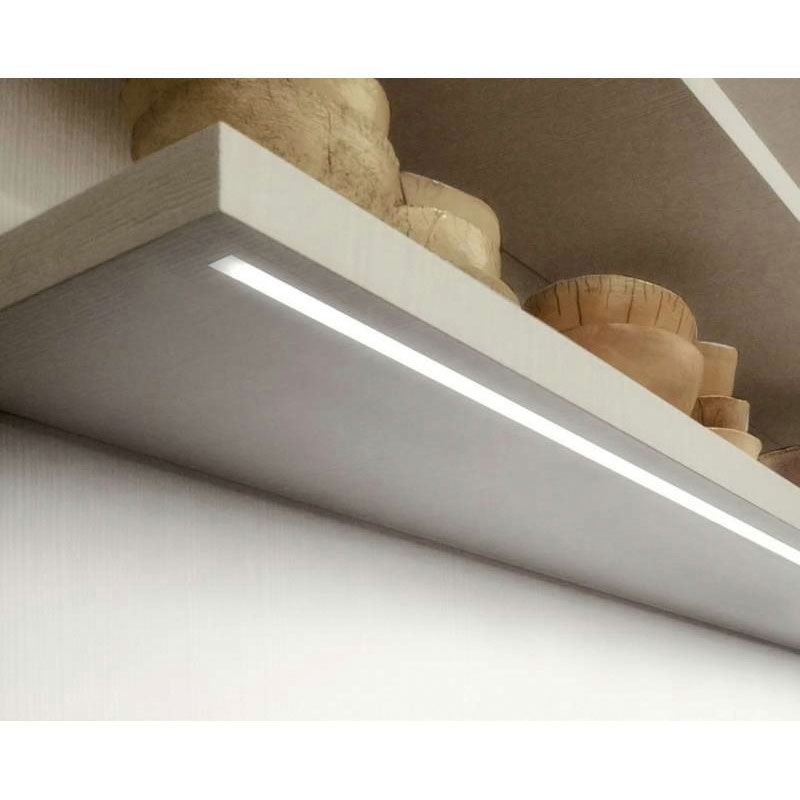 Réglette LED 24V Micro Géo, Longueur 385mm, Avec interrupteur