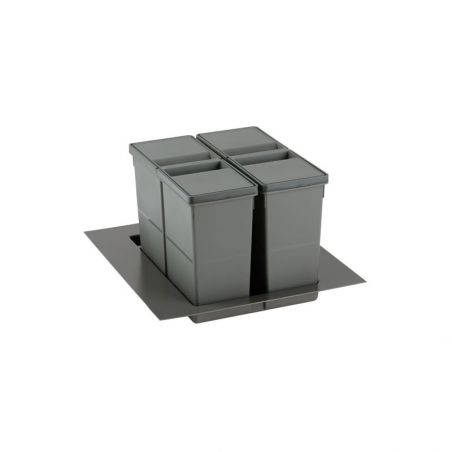 Poubelle sélective pour caisson de 450 mm Poubelle sélective pour caisson de 450 mm