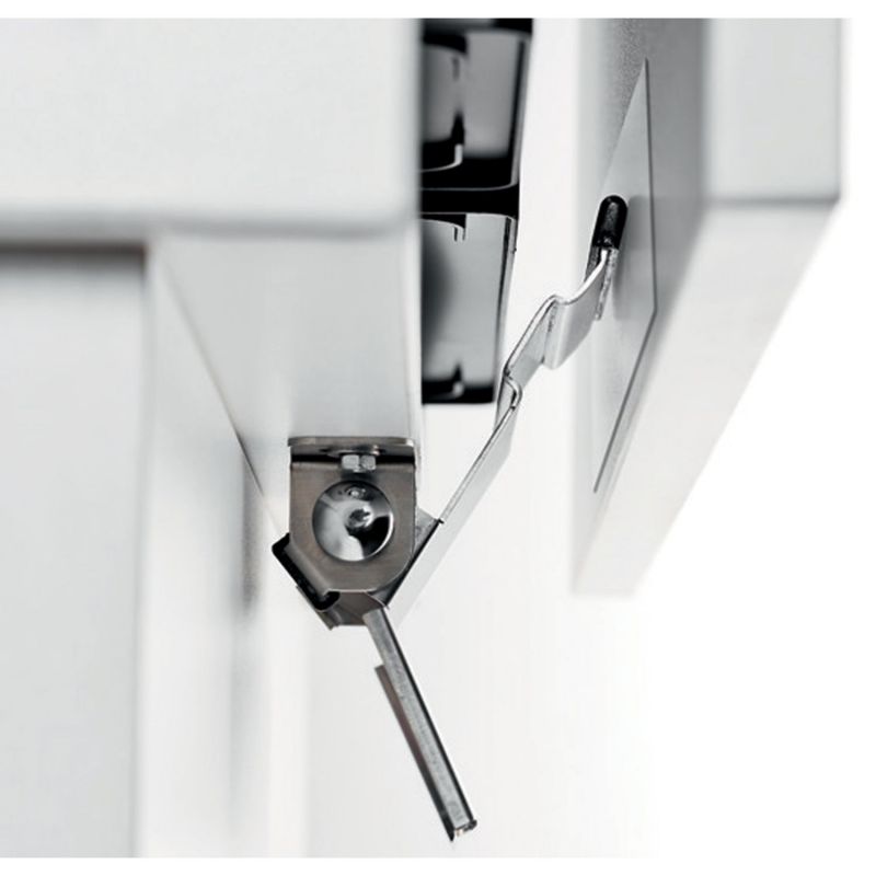 Kit pédale pour ouverture automatique d'une poubelle coulissante